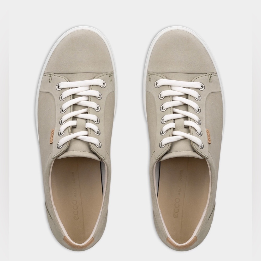 Ecco Women's‎ Soft 7 Nubuck Tan Sneakers Size 7